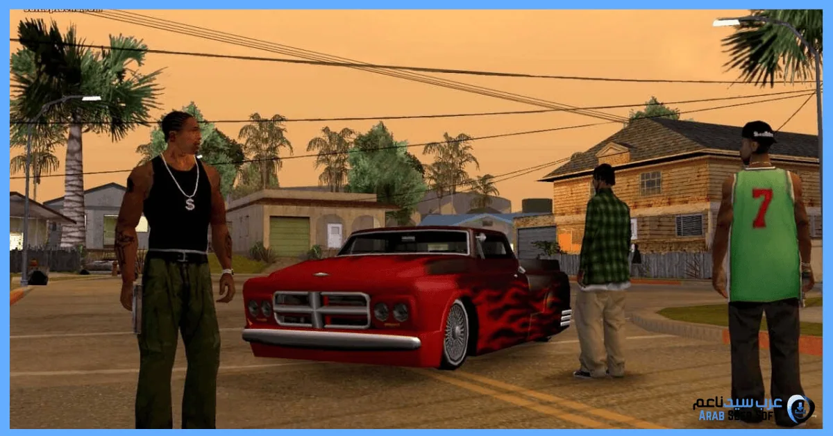 تحميل لعبة gta san andreas